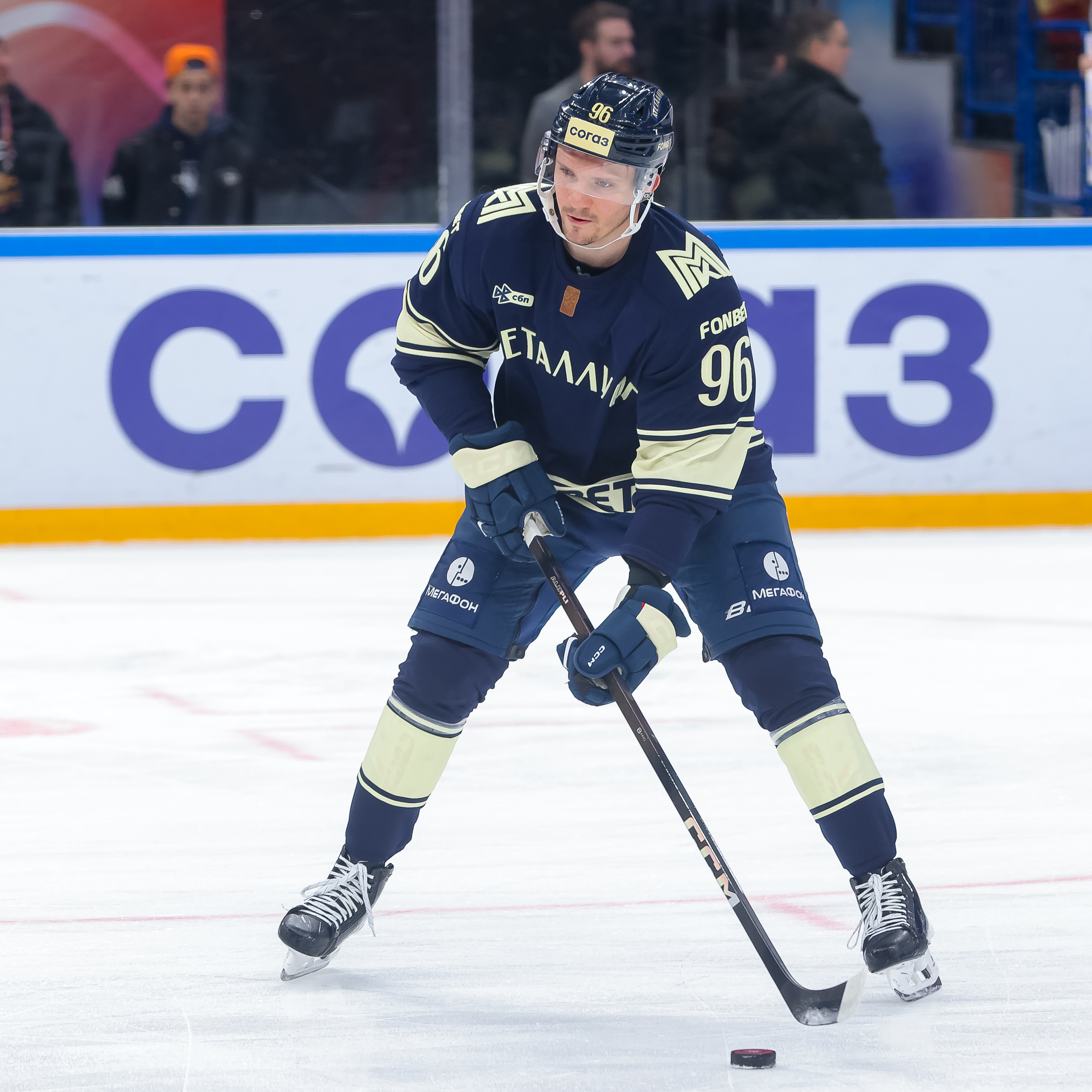 Игровой свитер Никиты Короткова с Юбилейного матча